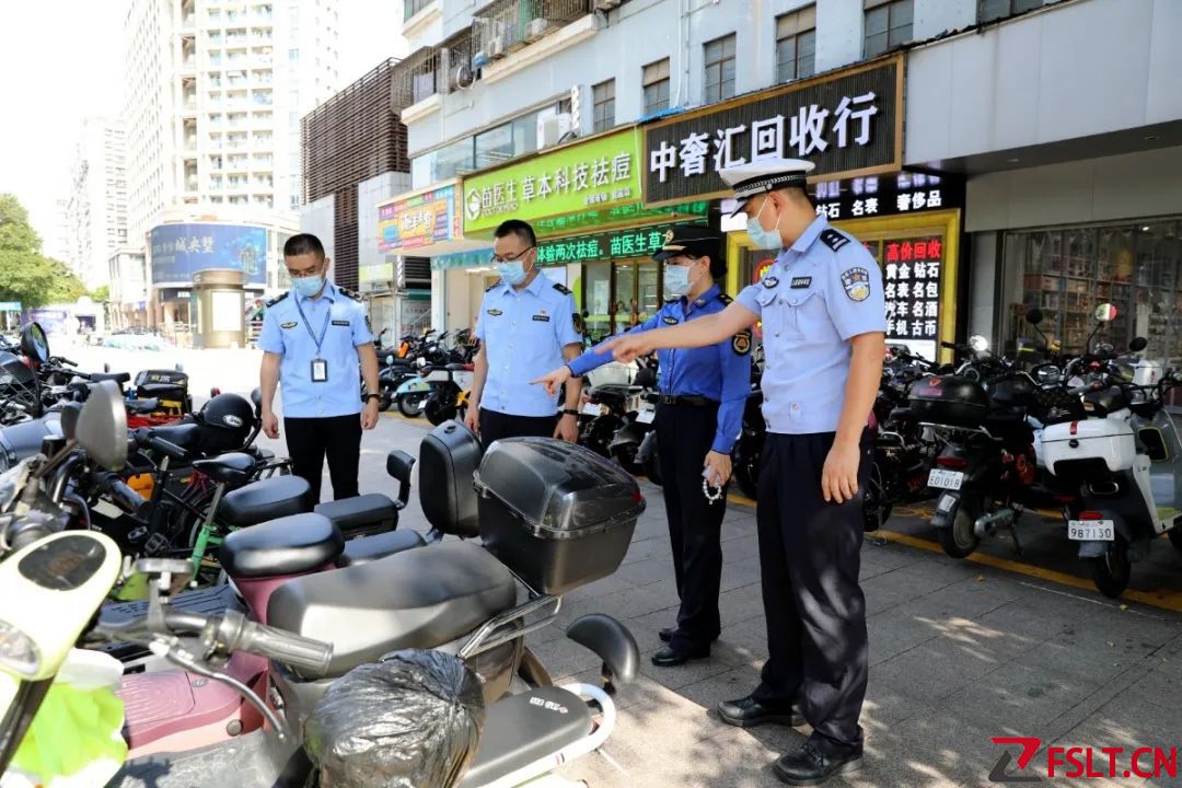 佛山四部門聯(lián)合執(zhí)法 重點整治電動自行車亂象